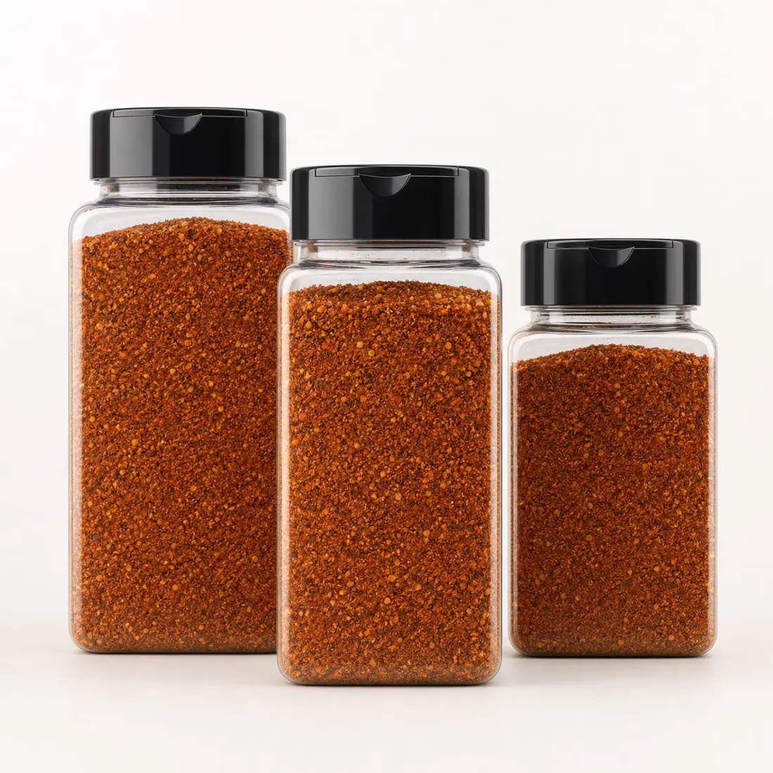 Pots à épices en poudre avec bouchons saupoudreurs