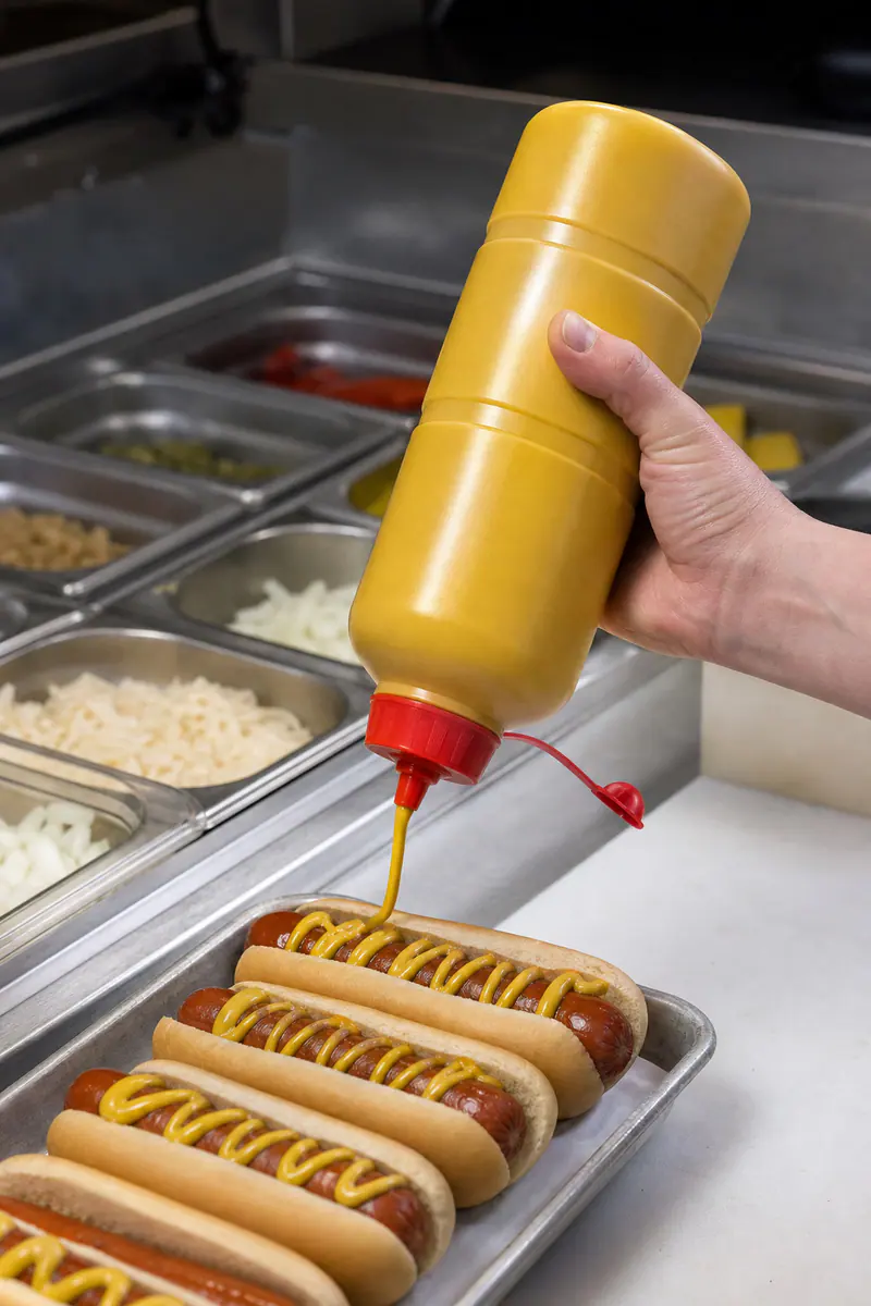 Flacons souples pour sauces en gros – utilisation pour le conditionnement alimentaire