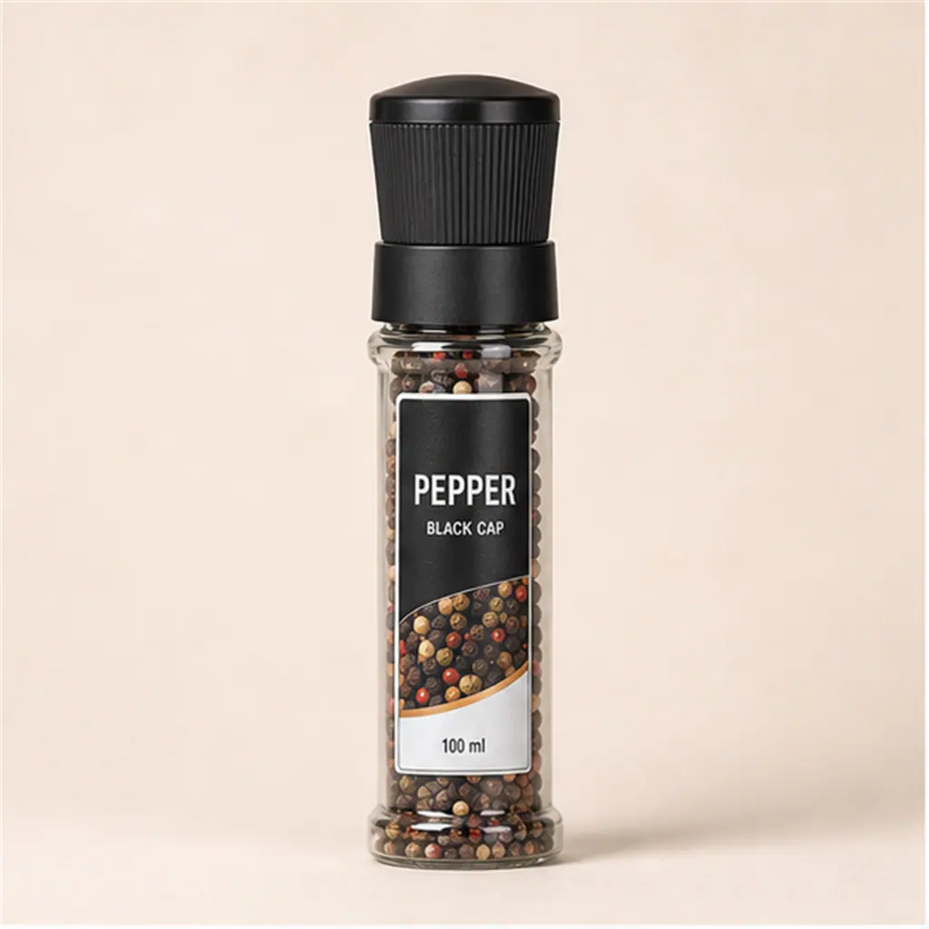 Moulin à poivre compact, tête noire, 100 ml – produit similaire