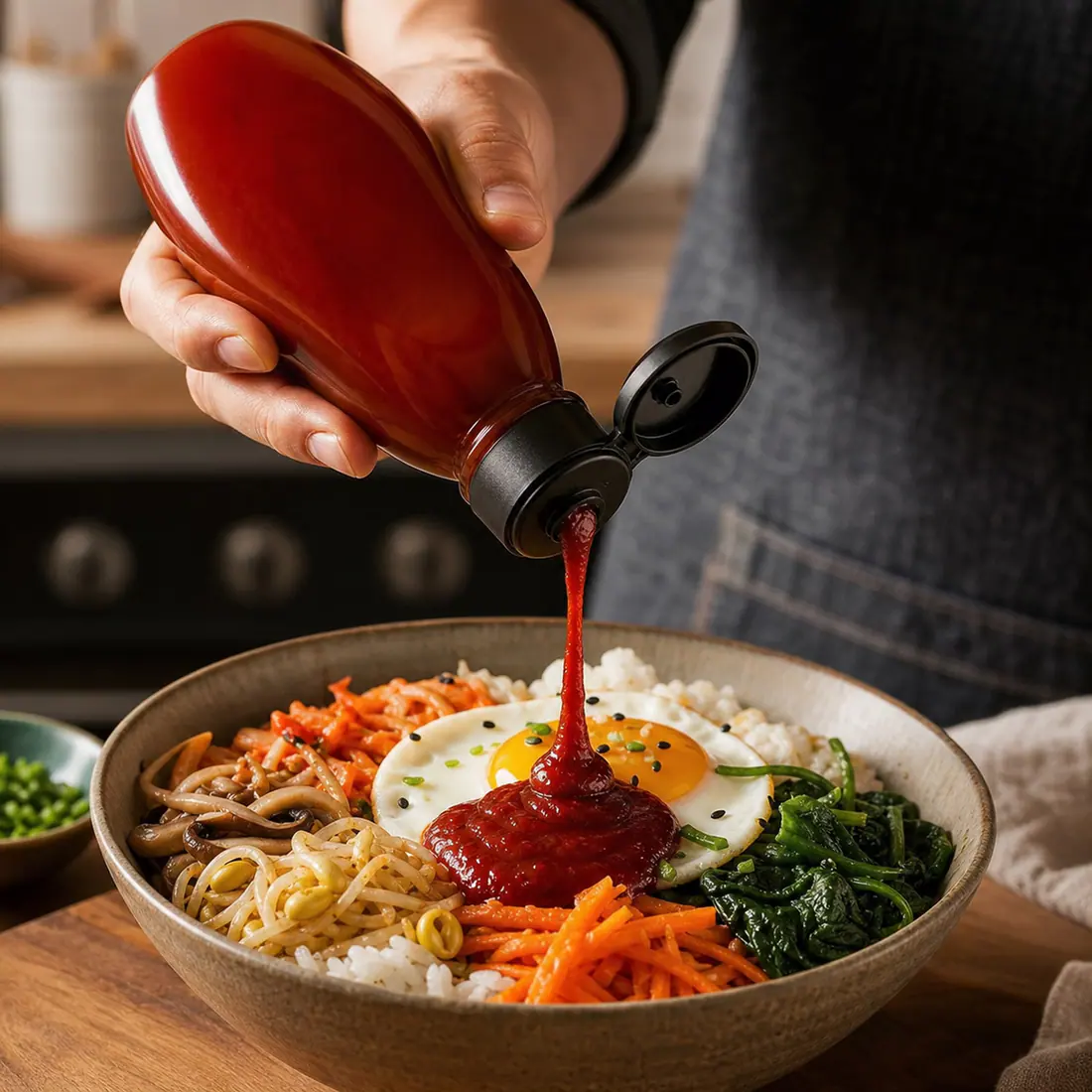 Bouteilles pour sauces fermentées et recettes du monde – utilisation pour le conditionnement alimentaire