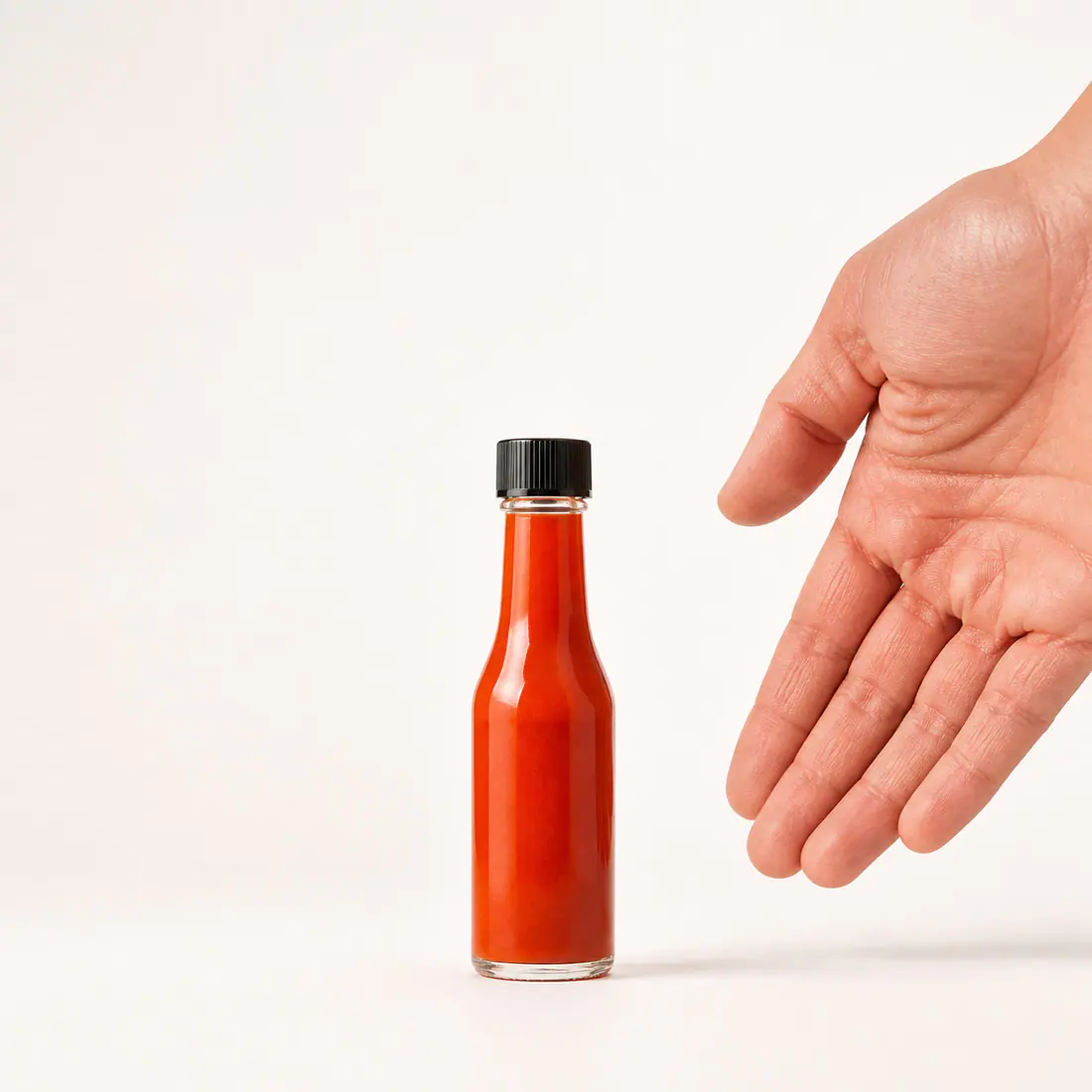 Mini-bouteilles pour sauce piquante en gros – produit similaire