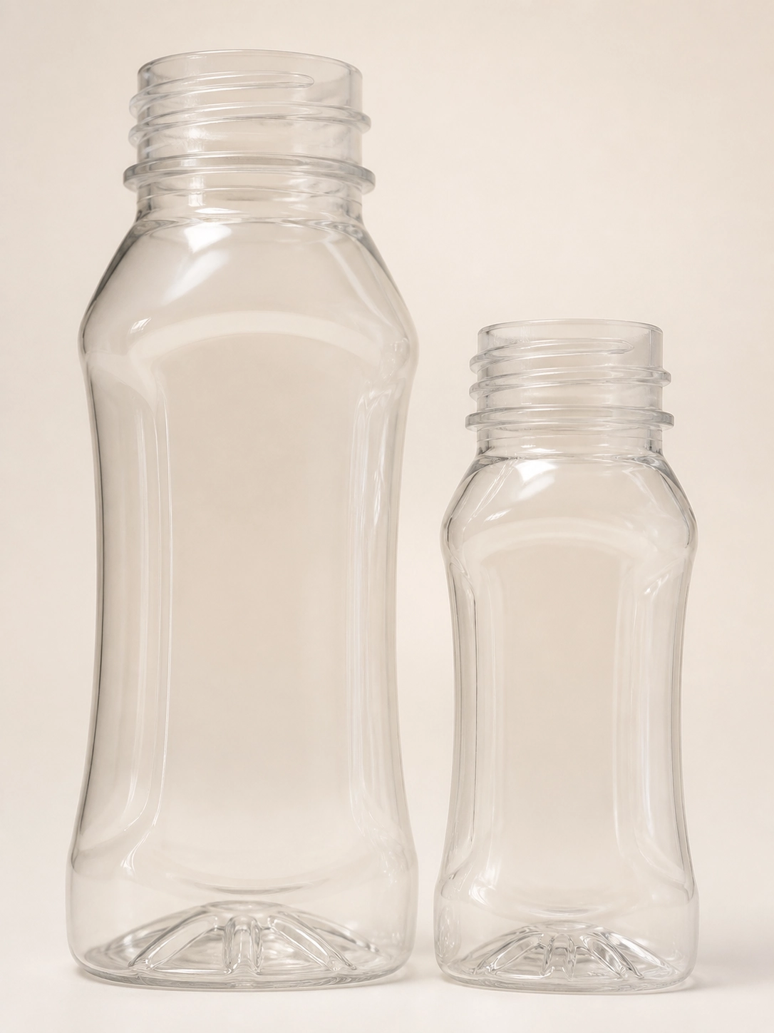 Flacons pour sauces 15 et 30 ml détail du matériau et de la fabrication