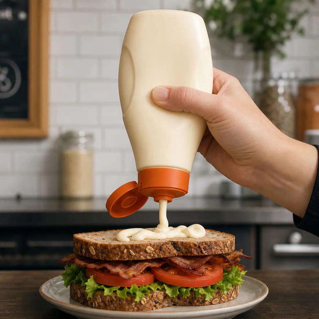Flacons souples à prise en main confortable pour sauces – utilisation pour le conditionnement alimentaire