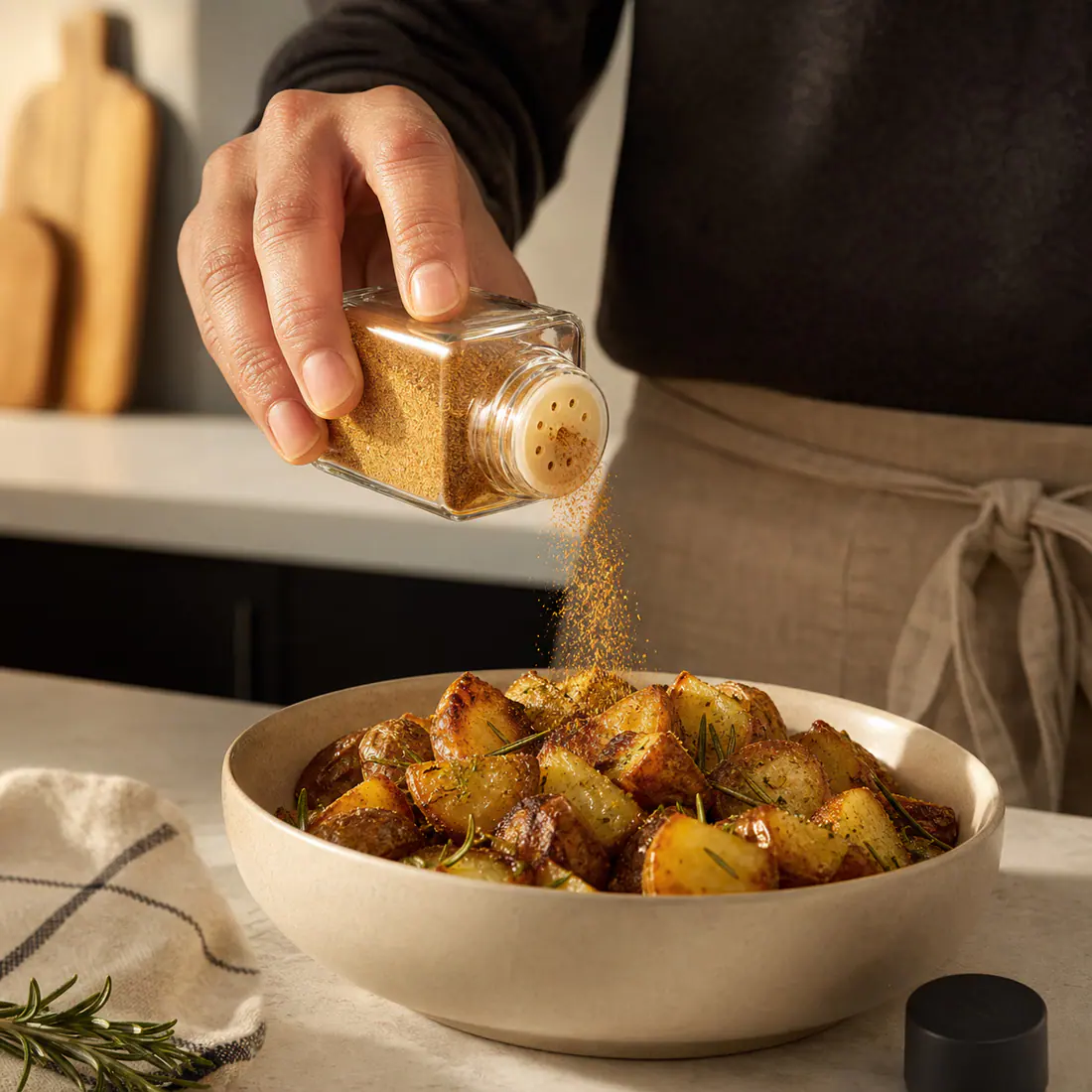 Pots à épices carrés en verre – utilisation pour le conditionnement alimentaire