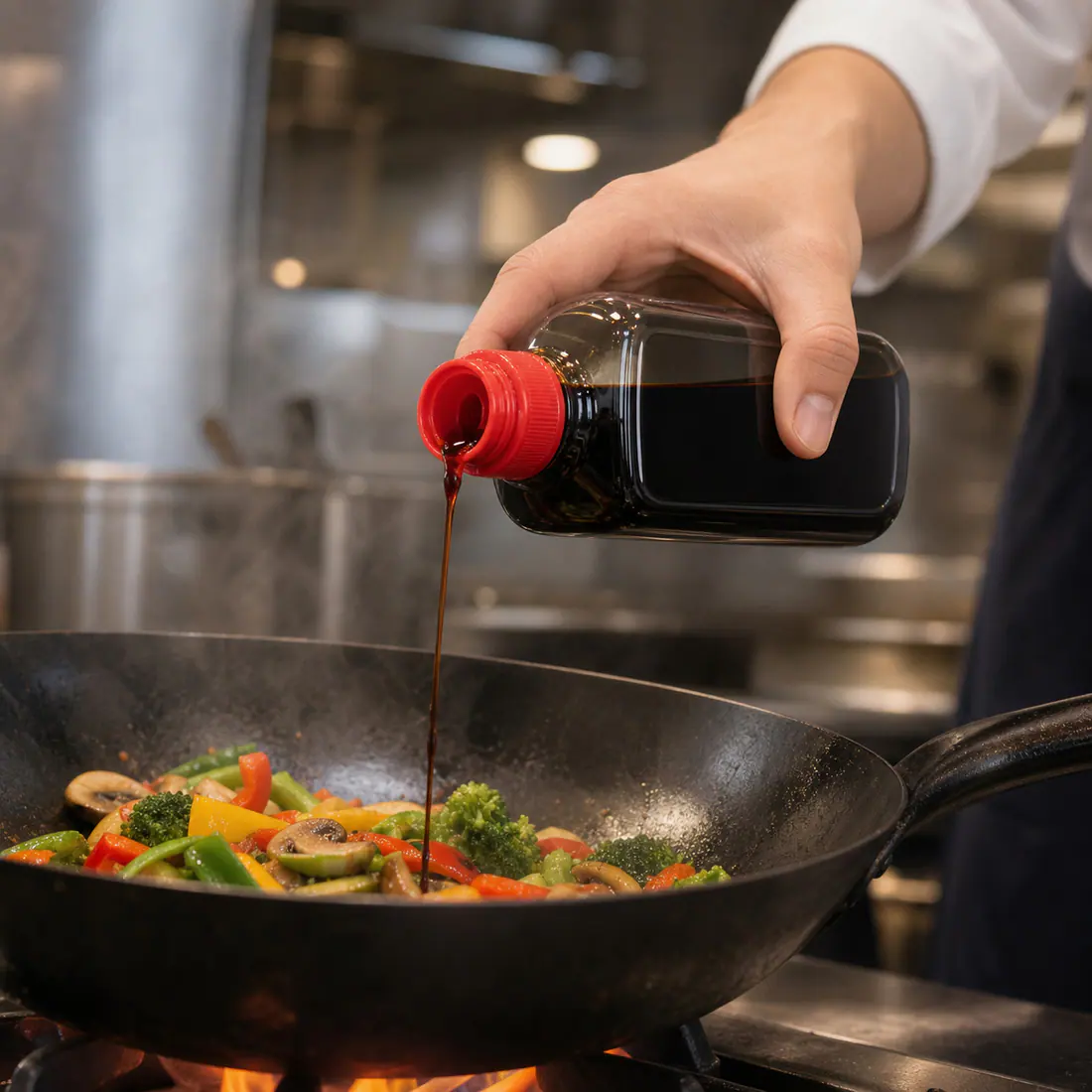 Bouteilles pour condiments liquides avec témoin d'ouverture – utilisation pour le conditionnement alimentaire