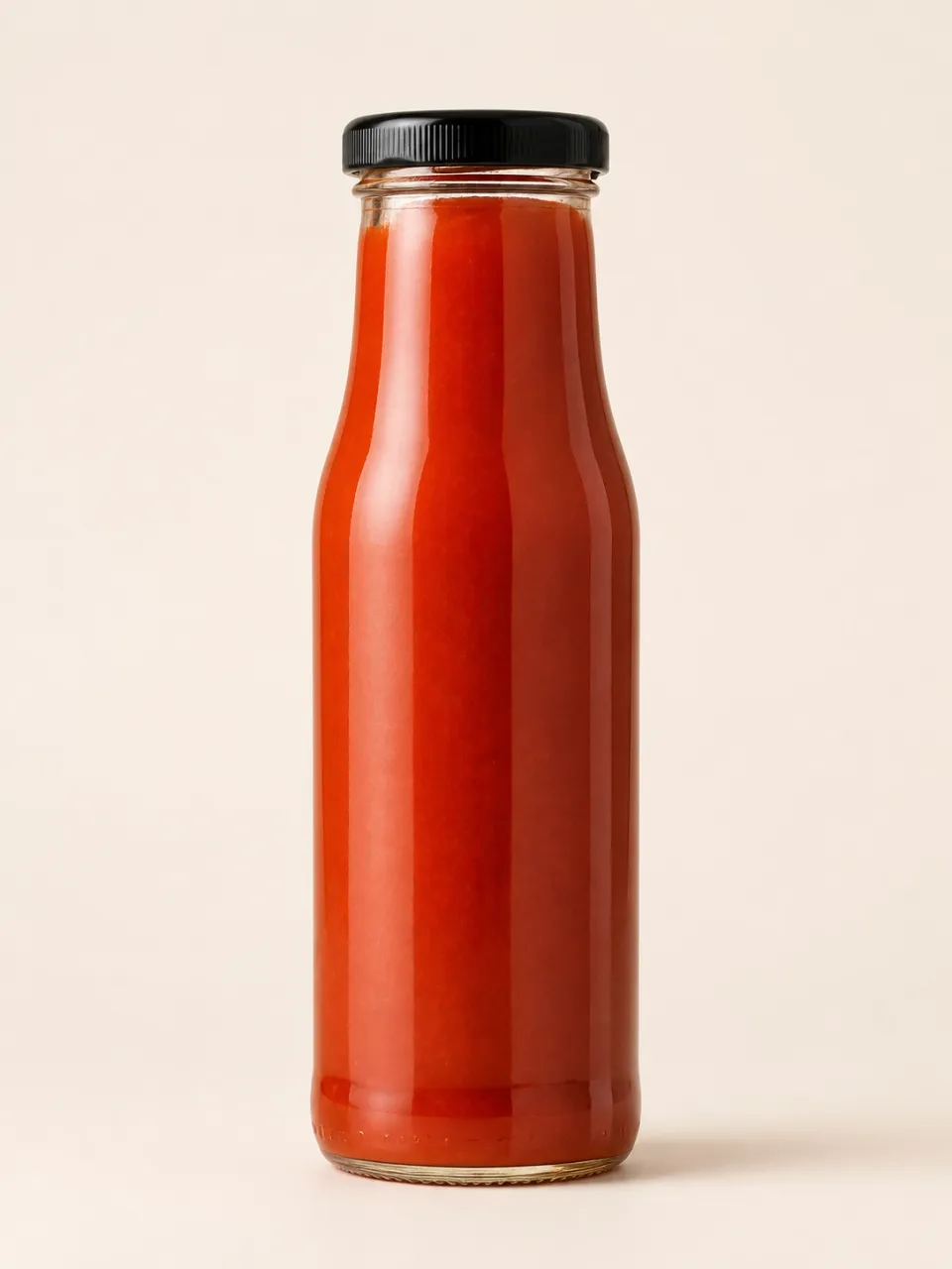 Bouteille en verre pour sauce tomate 33 cl – vue du produit