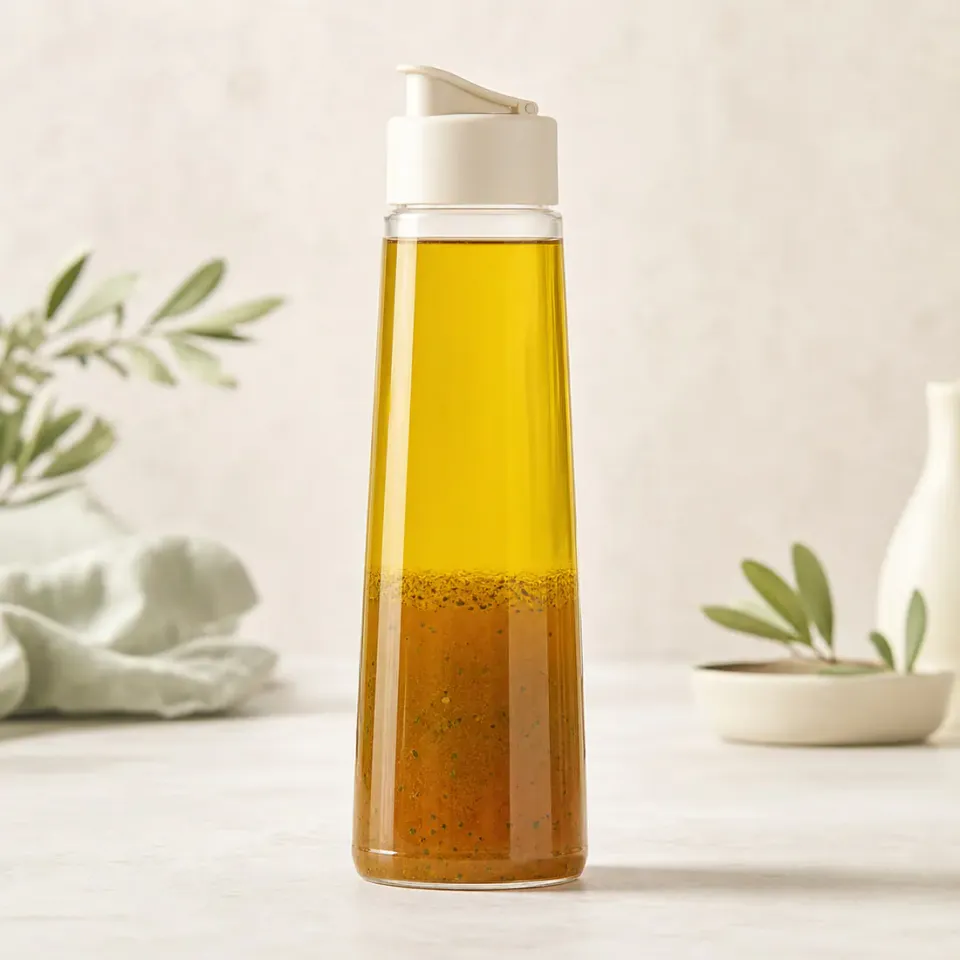 Bouteilles verseuses pour vinaigrette – vue du produit