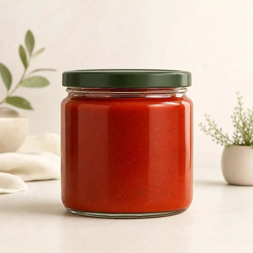 Pots à large ouverture pour sauces – vue du produit